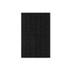 Black solar panel with grid-like cell pattern, in a vertical rectangle shape.