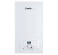 Unknown-3 - Solarplaza White wall-mounted boiler with a small control panel at the bottom. - Solarplaza