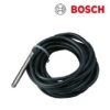 Bosch temperature sensor probe with a long black coiled cable