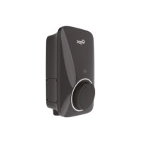 Black electronic control unit with a large circular dial on the front and a Fox logo on top left, likely a settings knob device. - Solarplaza