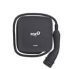 Compact square wireless streaming device with a short attached cable.