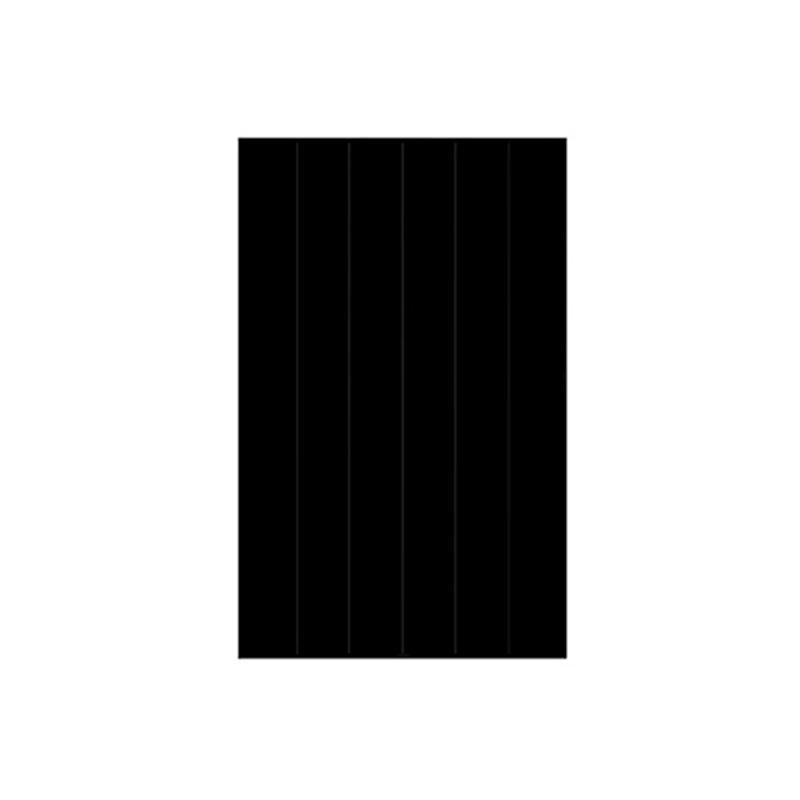 Gk-3-54hgfdb-495m - Solarplaza Tall black rectangle with evenly spaced thin vertical lines. - Solarplaza