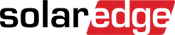 Abstract logo with a black left motif transitioning into a red-orange gradient on the right. - Solarplaza