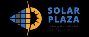 Screenshot - Solarplaza Solar Plaza logo featuring a stylized sun and blue grid, with the words SOLAR PLAZA and the subtitle 'Solarsystemen und Wärmepumpen'. - Solarplaza